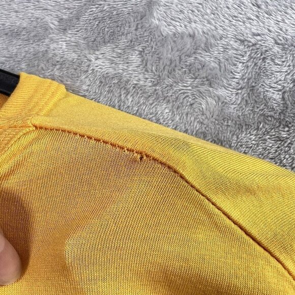 Marine Layer Yellow T-Shirt Nature Valley Women's Medium Short Sleeve Stretch - Picture 10 of 13